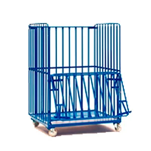 Carro de tubo rígido con puerta desmontable