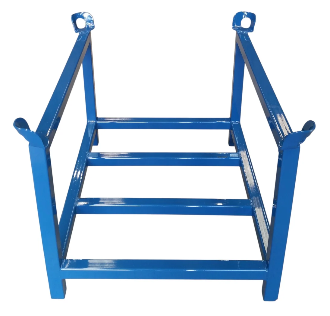Soporte metálico para puntales de construcción fabricado por Carros PF