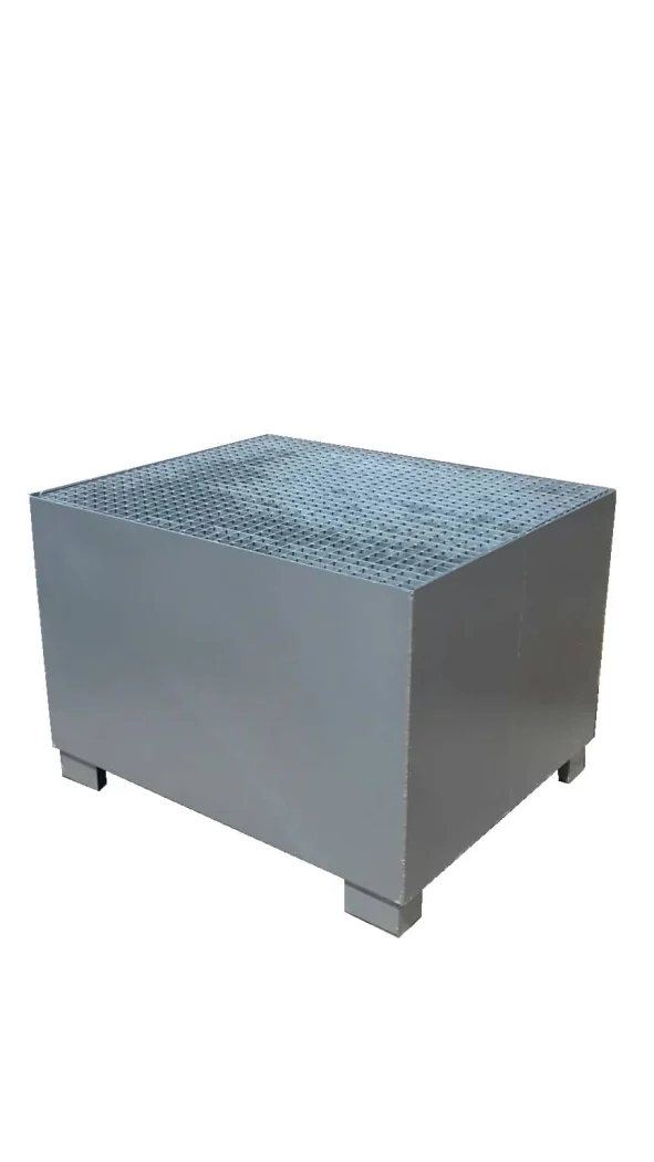 Cubeta colectora de 1.000 litros con tramex electrosoldado