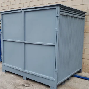 Caseta para 2 IBC de 1.000 litros