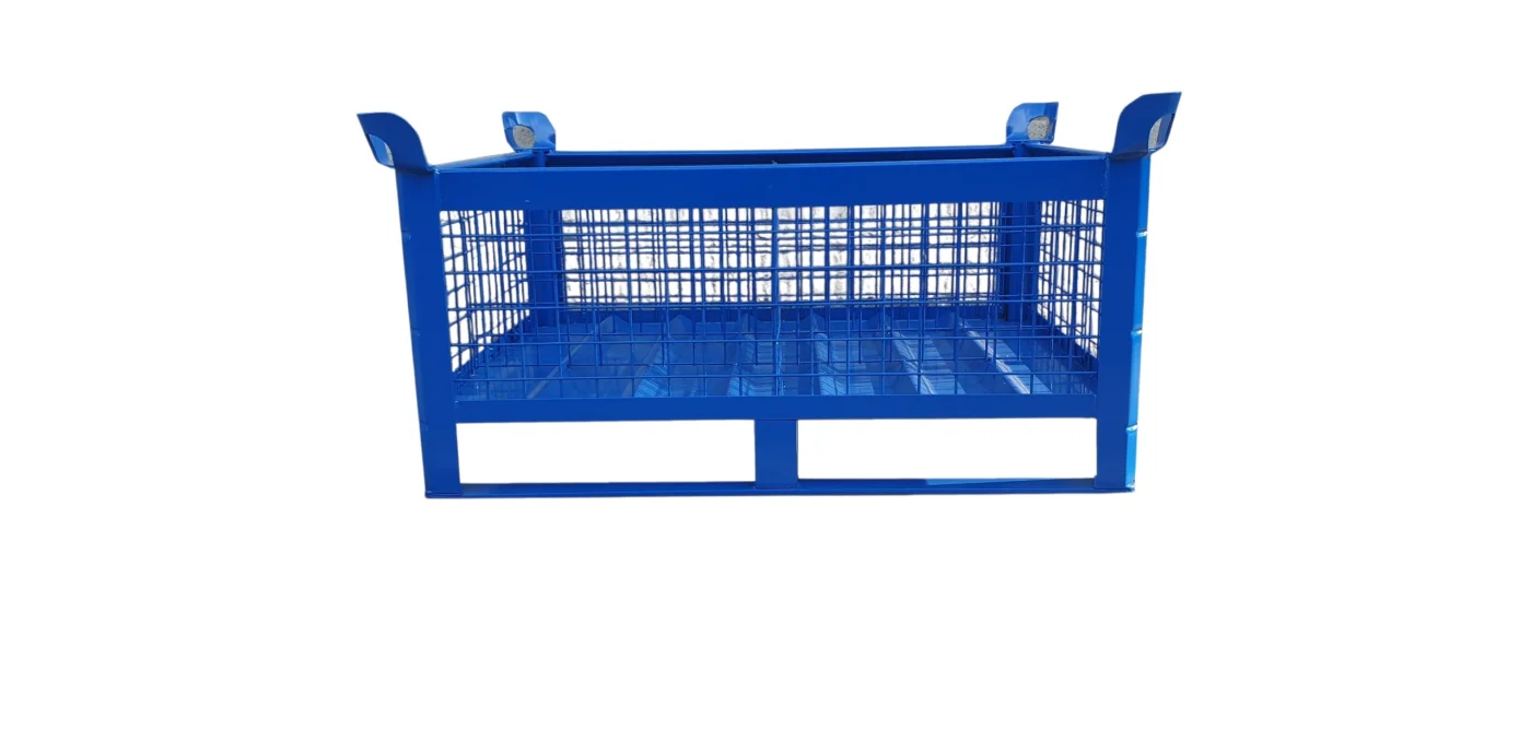 Cestón metálico de malla. Fabricaciones metálicas