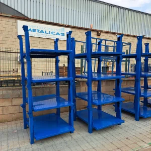 Palet metálico autoapilable