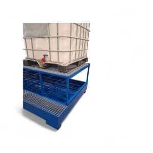 Cubeta colectora de 3.000 litros con tramex