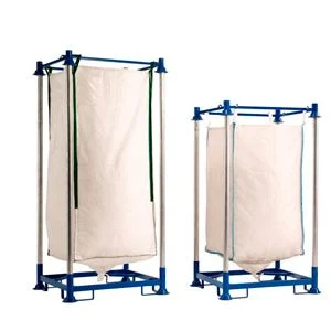 Soporte para Big Bag apilable y desmontable a 4 alturas, fabricado por Carros PF