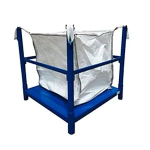 Contenedor para Big Bag con enganche de asas, fabricado por Carros PF