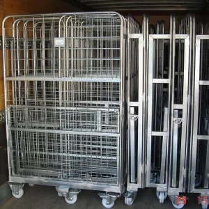 Carro plegable industrial, fabricaciones metálicas