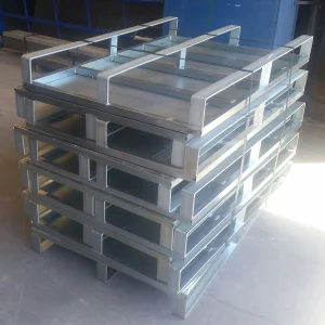 Palet 3 patines de alta resistencia. fabricaciones metálicas