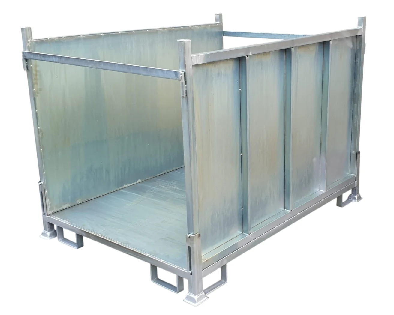 Contenedor textil plegable industrial