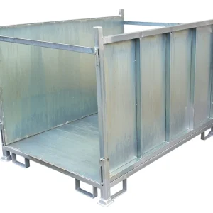 Contenedor textil plegable industrial