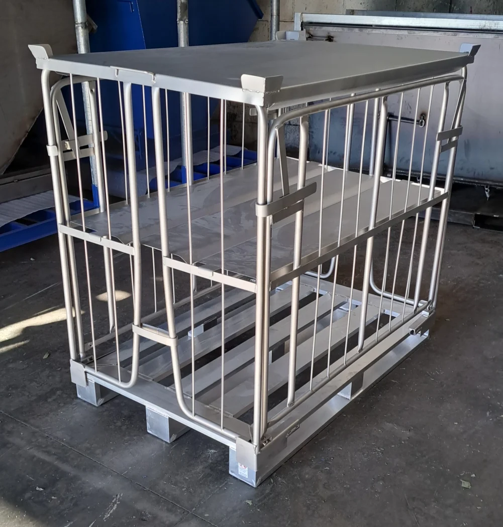 Base palet apilable y desmontable B-4