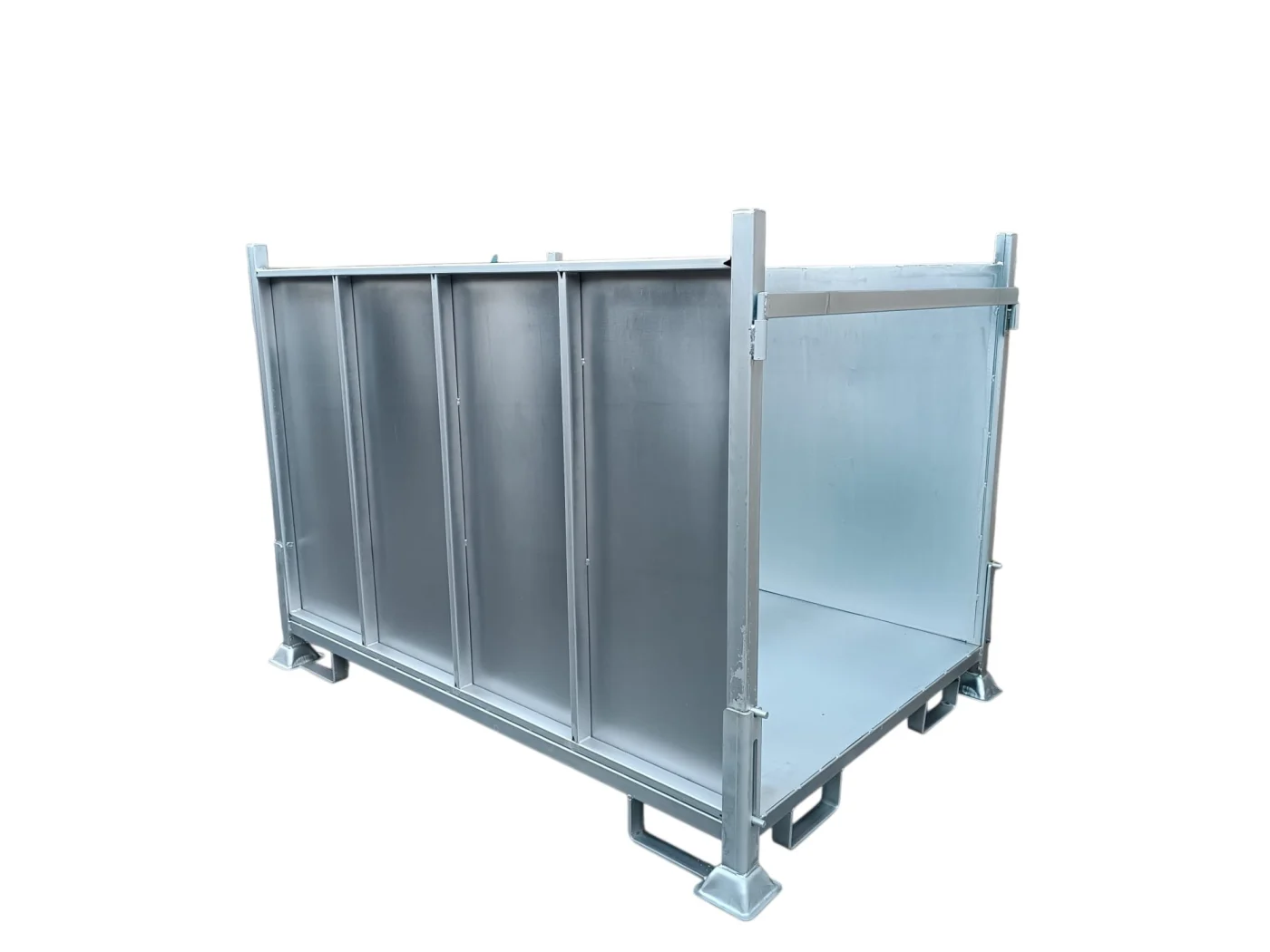 Contenedor textil plegable industrial