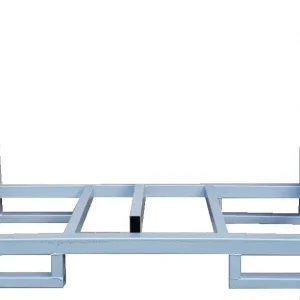 Soporte metálico para puntales de construcción