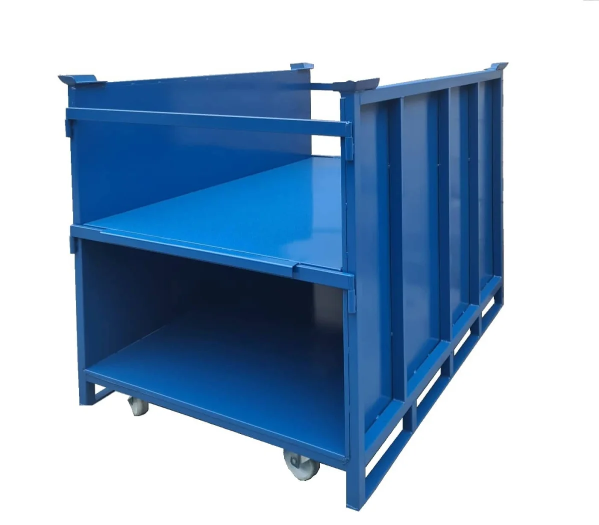 Estanterías plegables para neumáticos, fabricada por Carros PF