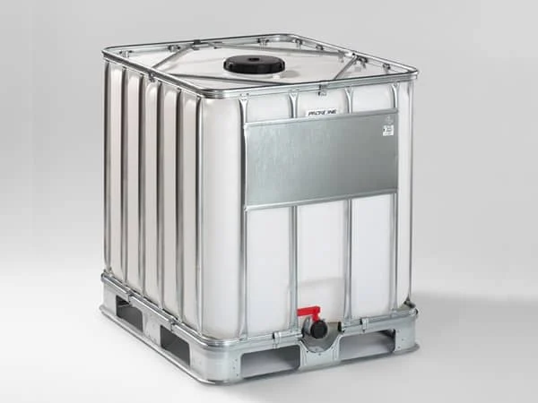 IBC metálico para almacenamiento y transporte de líquidos