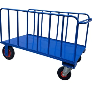 Carro plataforma con 2 laterales. Fabricaciones metálicas