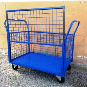 Carro de malla con 1 lateral desmontable