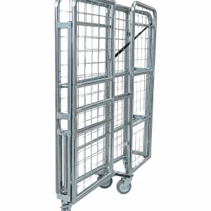 Carro plegable industrial, plegado