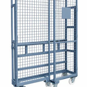 Carro plegable industrial para almacenes