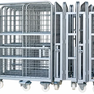 Carro plegable industrial para logistica