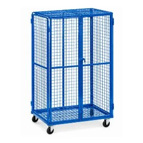 Carro antihurto desmontable con 2 puertas y 3 anclajes fabricado por Carros PF