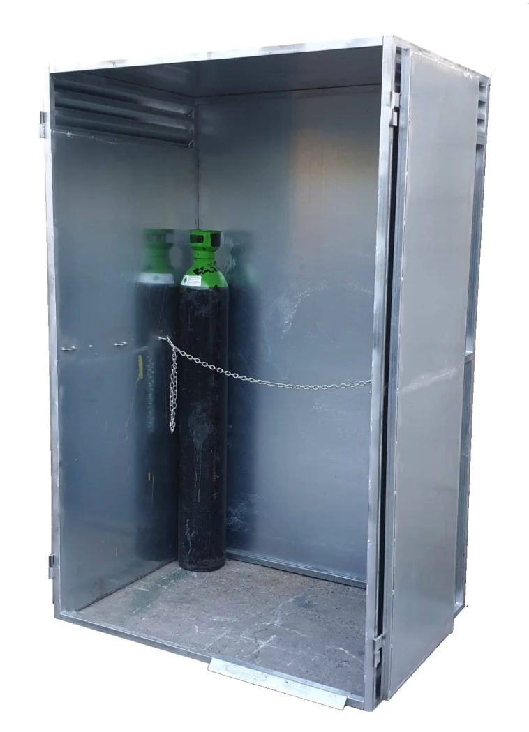Caseta para botellas de gas