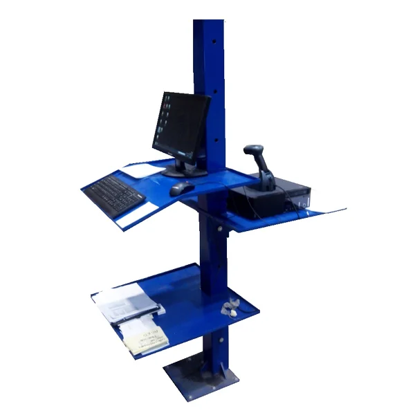 Mesa de ordenador industrial, fabricada por Carros PF
