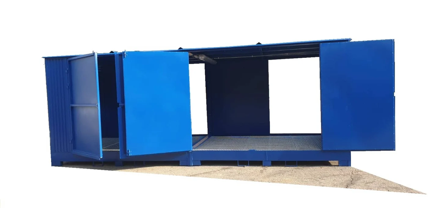 Caseta para materiales industriales