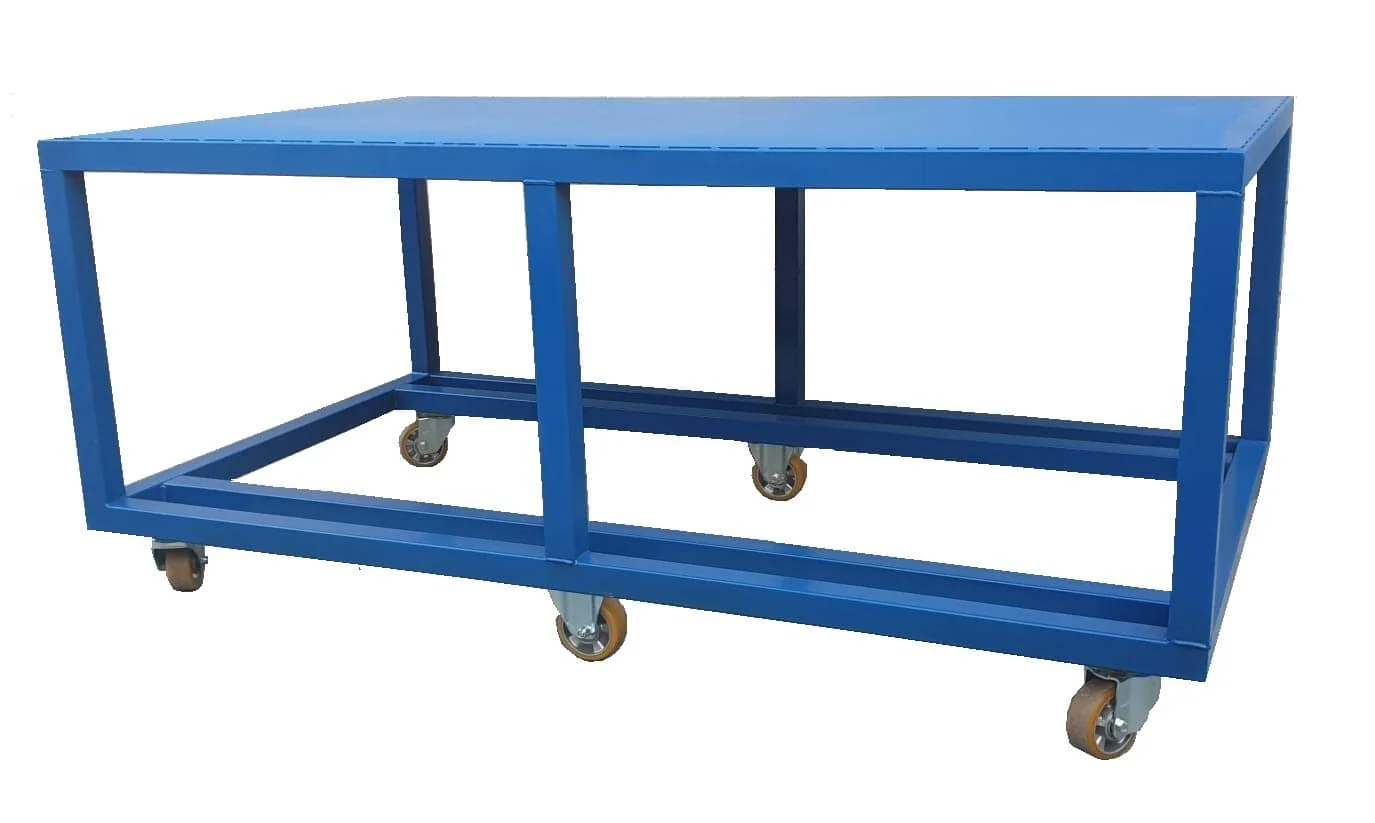 Mesa de alimentación para láser y punzonadora fabricado por Carros PF