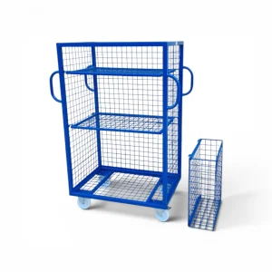 Carro de picking con cesta, fabricado por Carros PF