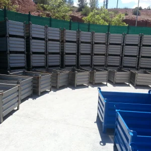 Cestón ambiente fabricado por Carros PF